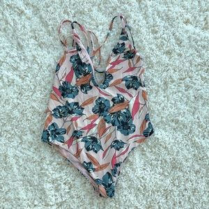 Billabong Floral One Piece